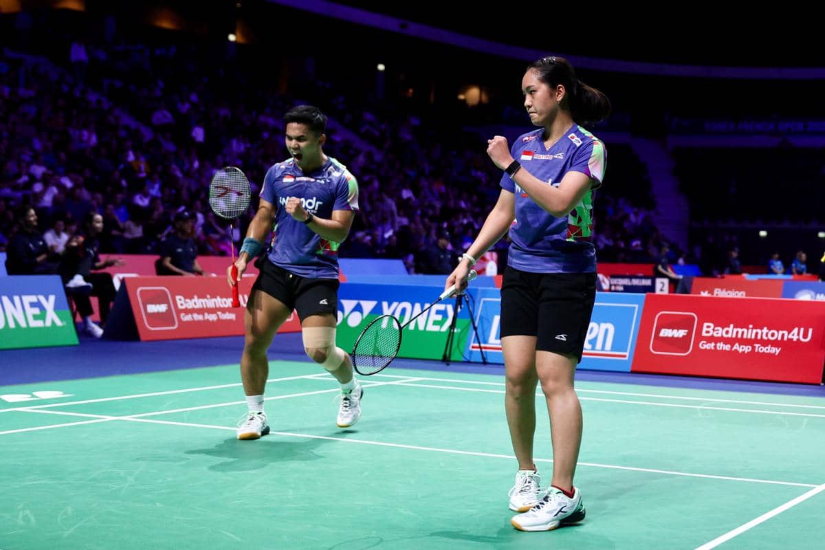 Indonesia Sapu Bersih Tiket ke Perempat Final French Open 2026