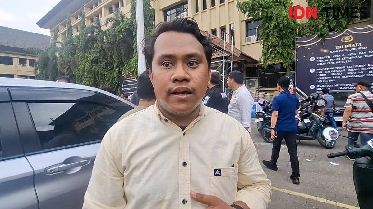 Sekretaris Umum Organisasi Kepemudaan Makassar Tidak Kendor (Matador), Rian Saputra, Kamis (22/10/2026). IDN Times/Darsil Yahya