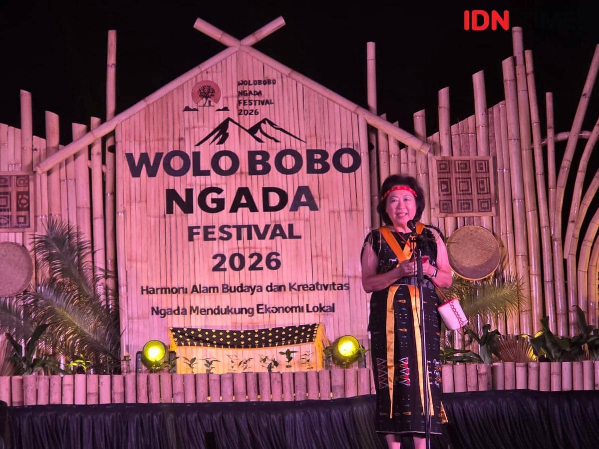 Mari Pangestu Buka Festival Wolobobo 2026 di Bajawa Art Center NTT