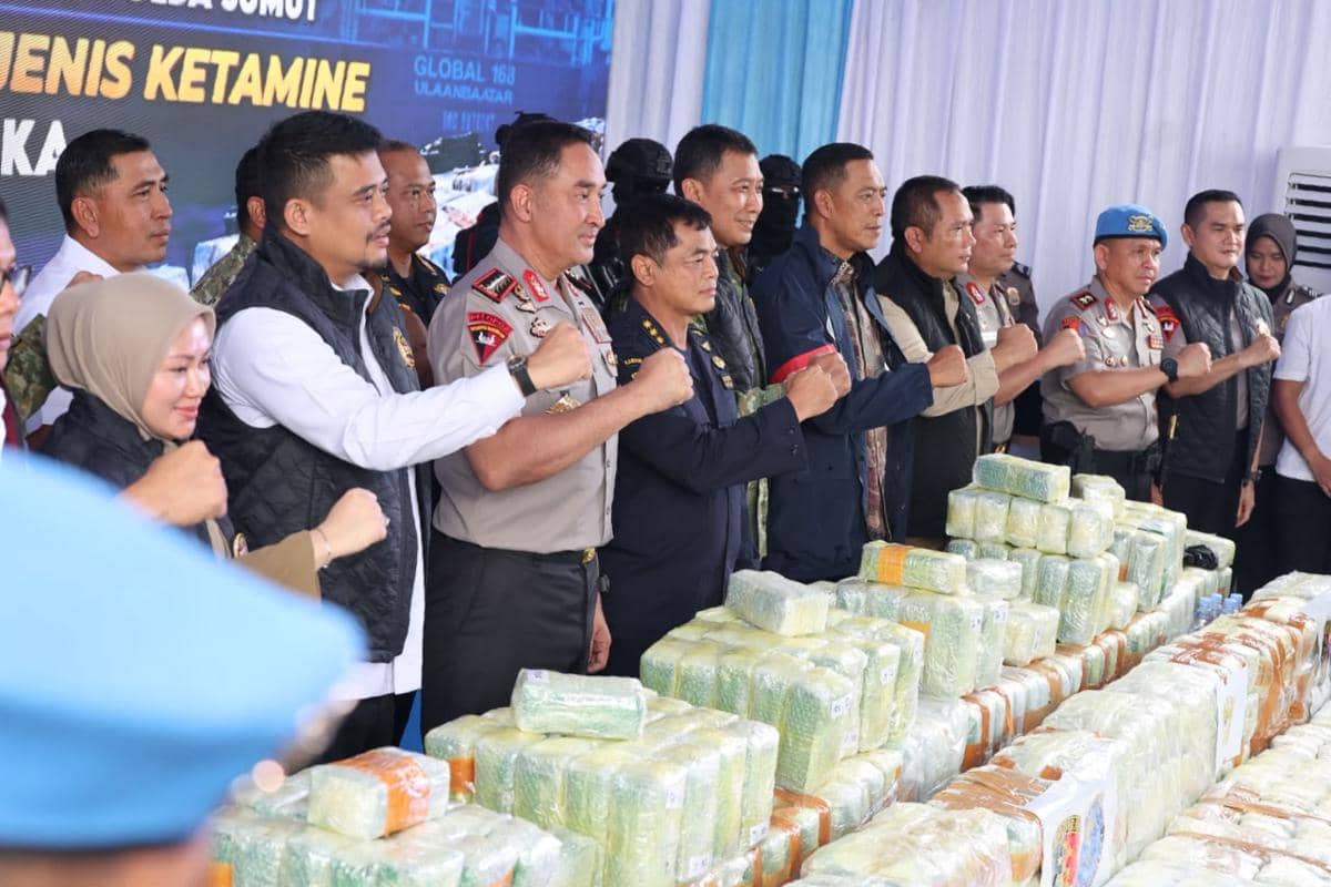 Imigrasi Sumut Dukung Pengungkapan Penyelundupan Ketamine Rp3,48 T