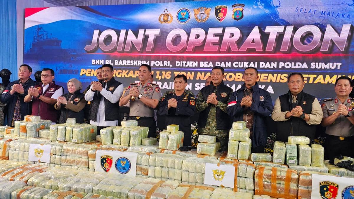 Polisi Tetapkan WNA Taiwan Tersangka Penyelundupan 1,16 Ton Ketamine
