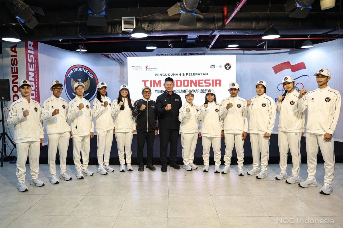 Tanpa Target Spesifik, KOI Kukuhkan 12 Atlet untuk Youth Olympic Games 2026