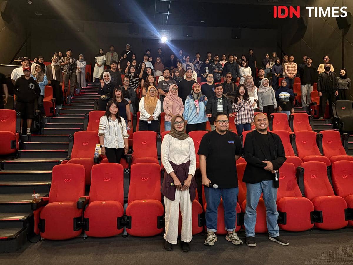 Penyampaian program CGV Arthouse, di CGV Jwalk, Jumat (23/10/2026). (IDN Times/Herlambang Jati Kusumo)