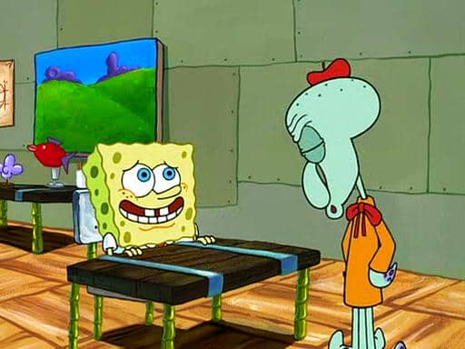 Squidward dan Spongebob