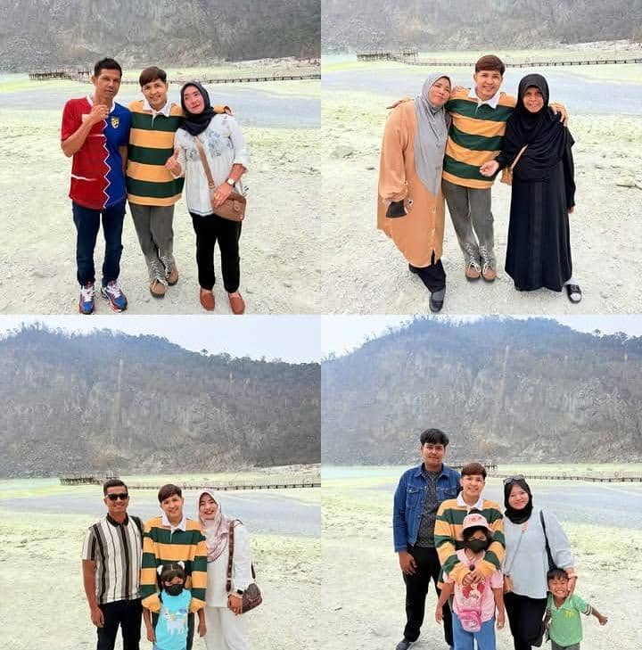 Jirayut ajak keluarga dari Thailand liburan di Ciwidey