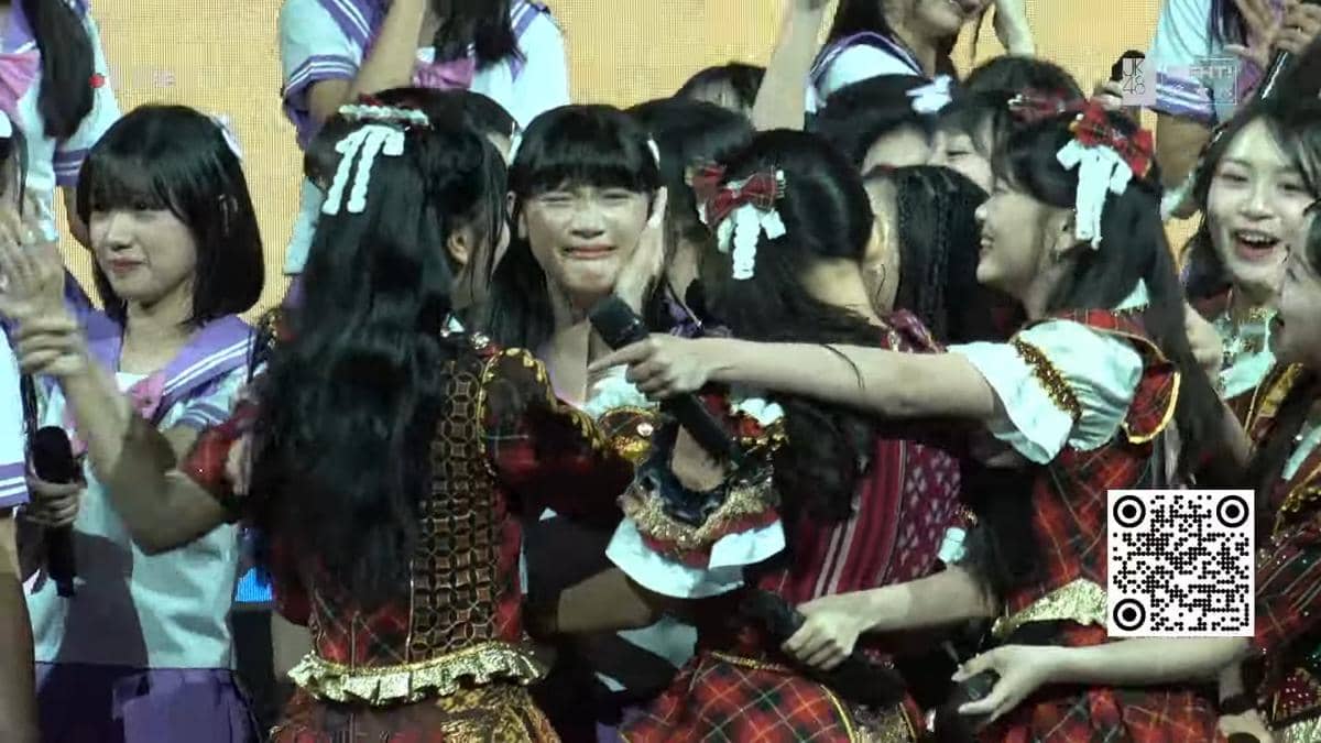 Pengumuman pembagian tim Generasi 13 JKT48 sebagai anggota inti dalam acara yang diunggah di kanal YouTube JKT48.