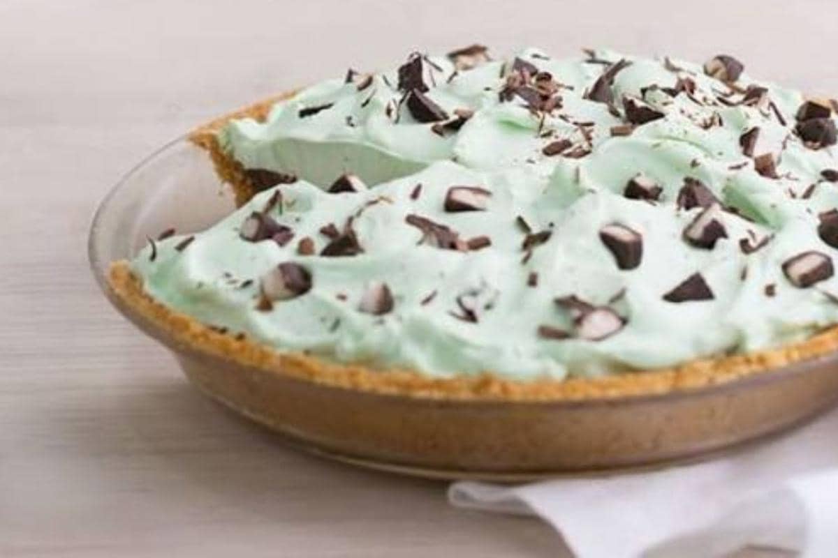 ilustrasi choco mint pie