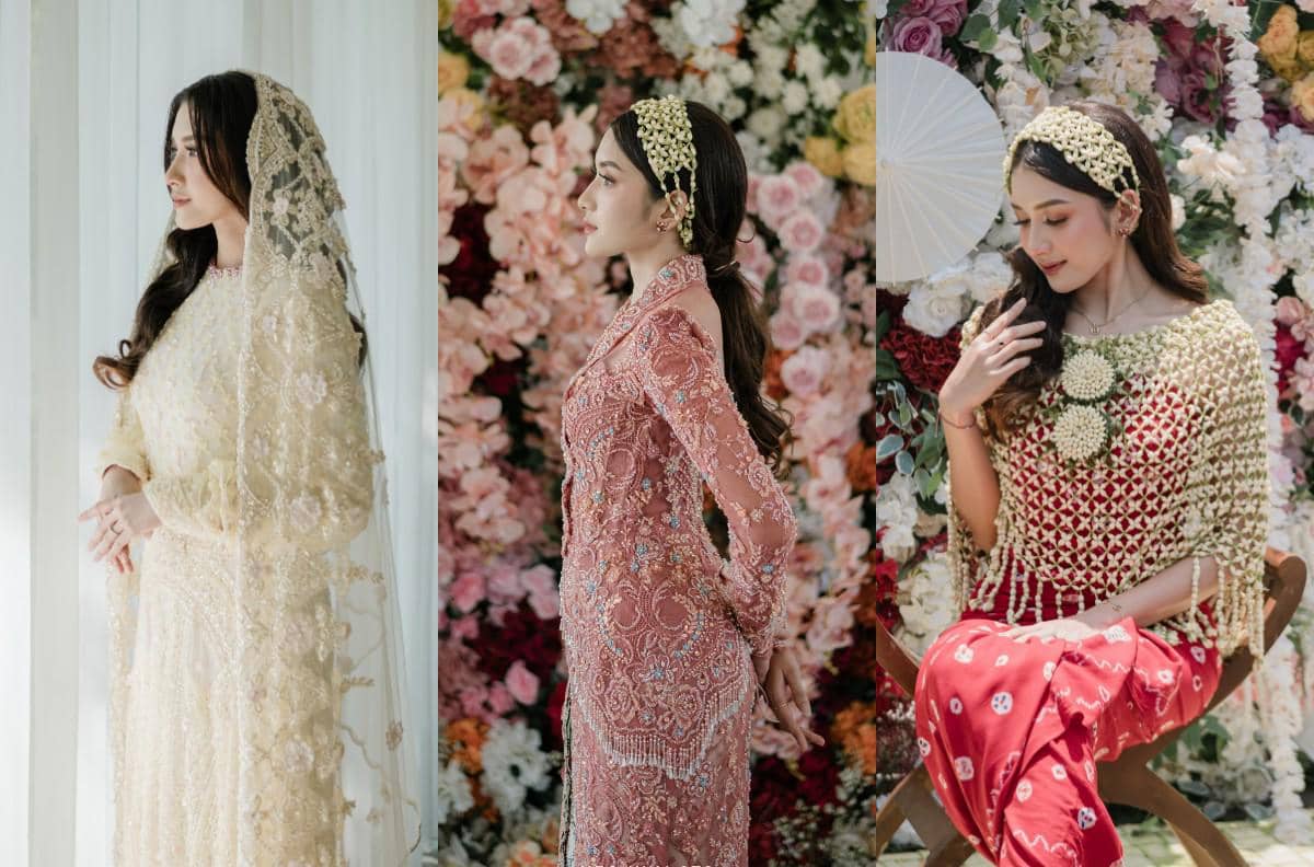 9 Inspirasi Gaya Pengajian dan Siraman ala Yuriska Patricia, Sweet!