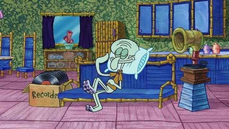 Squidward me time