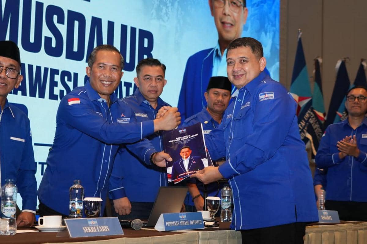 Munafri Terpilih Aklamasi Pimpin Demokrat Sulsel, Konsolidasi Dikebut