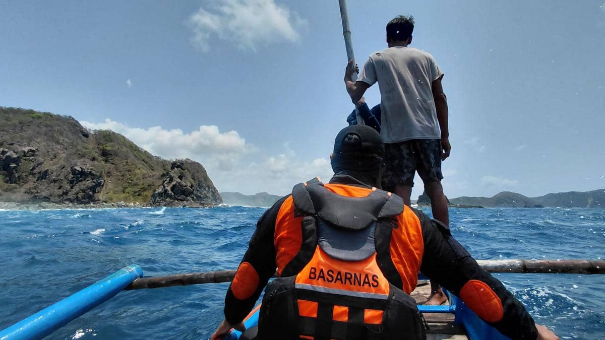 Pemancing Hilang Terseret Arus di Pantai Lancing Lombok Tengah