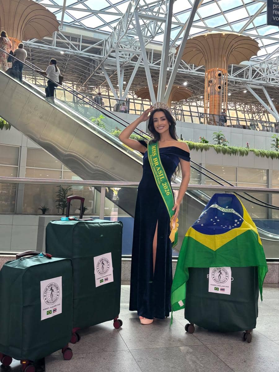 Potret Keberangkatan Finalis The Miss Globe 2026 ke Thailand 