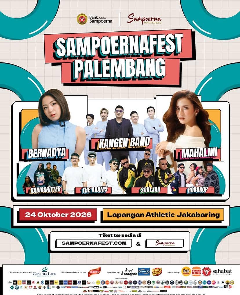 Dokumentasi acara Sampoerna Fest di Palembang yang diunggah melalui akun Instagram resmi Sampoerna Fest.