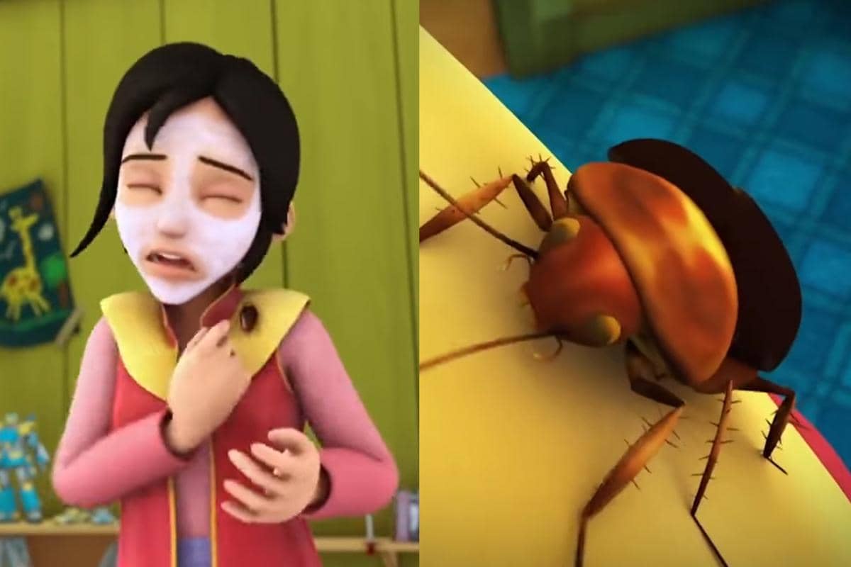 7 Hewan yang Ditakuti Kak Ros di Upin & Ipin, Kecoa hingga Kucing!