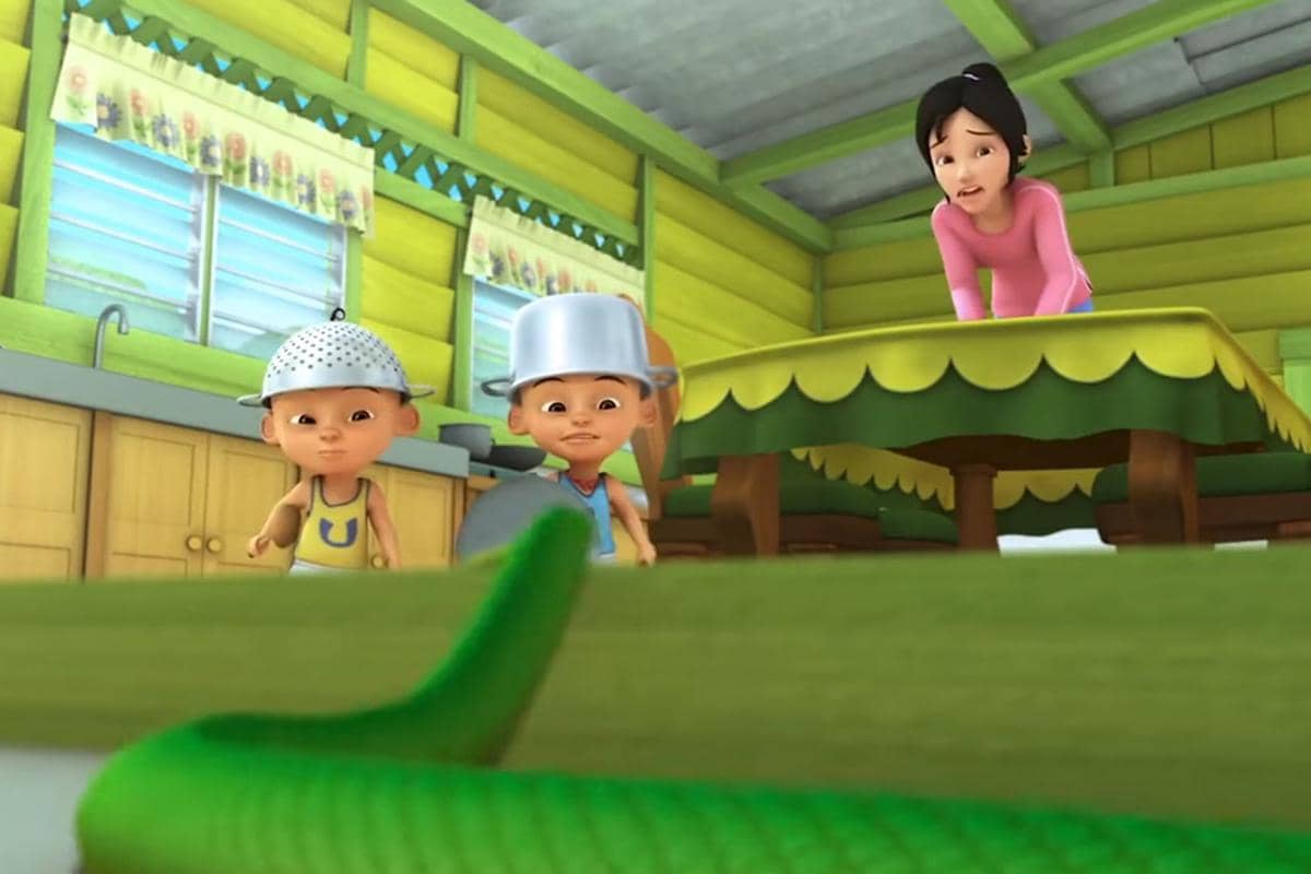 Kak Ros takut ular
