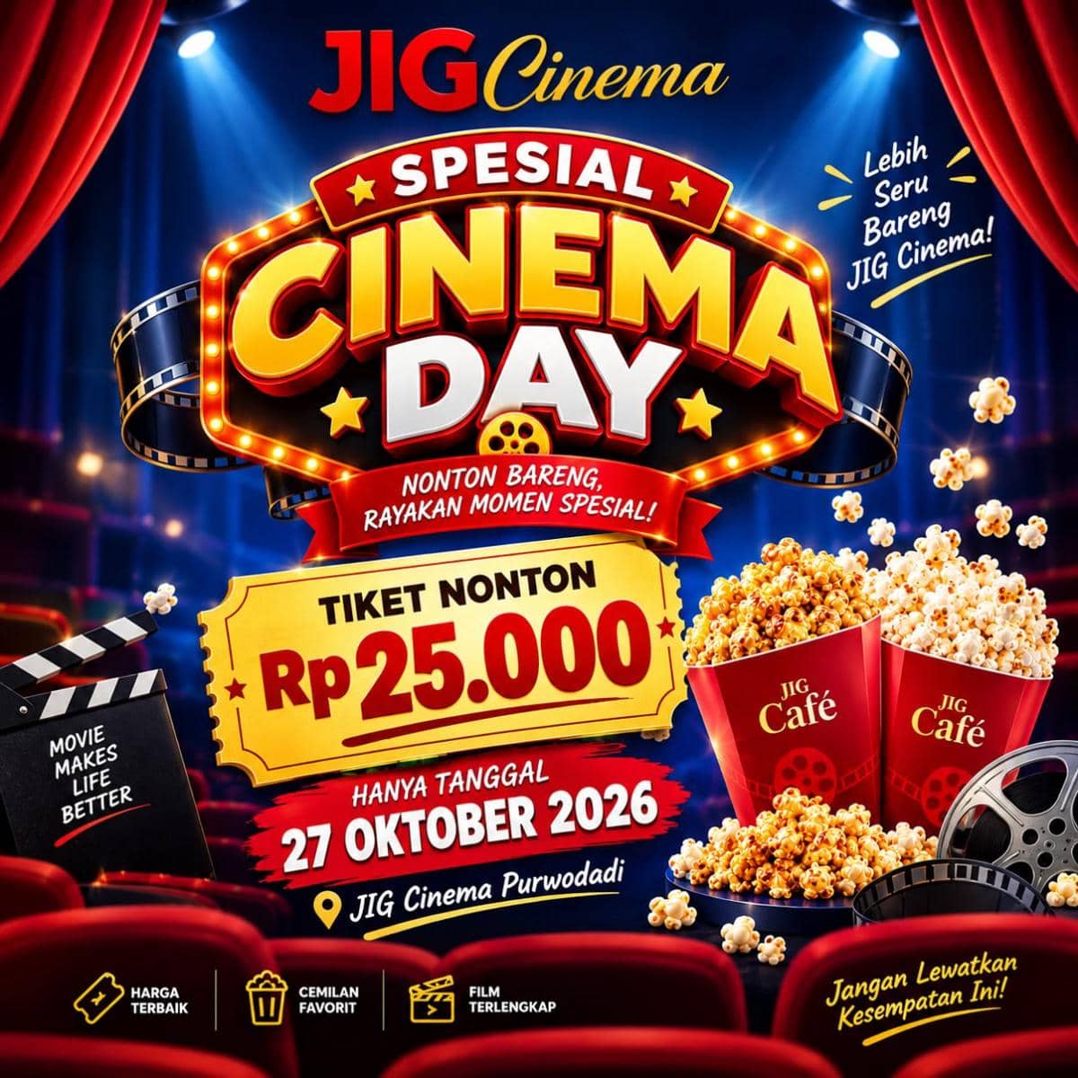 Daftar Promo Cinema Day 2026