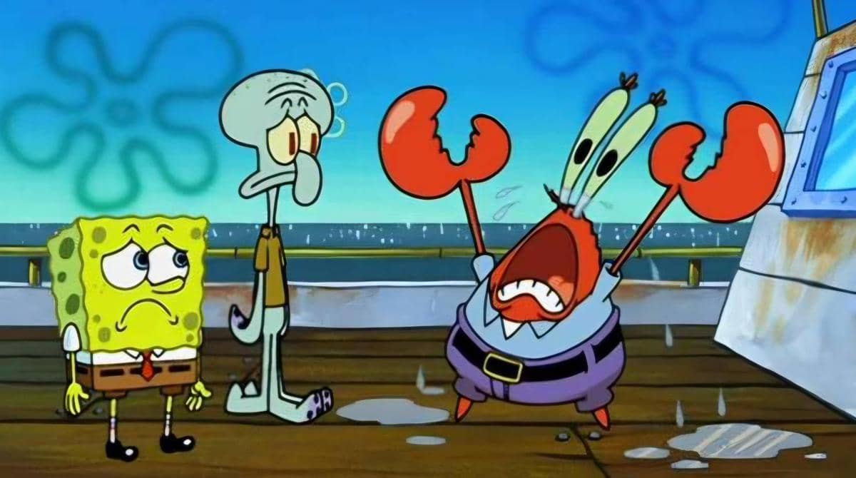 Squidward dan Tuan Krabs