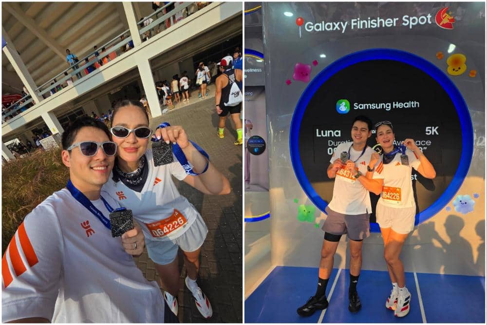 Maxime Bouttier dan Luna Maya Ikut Lari 5K di Event JRF, Kompak!