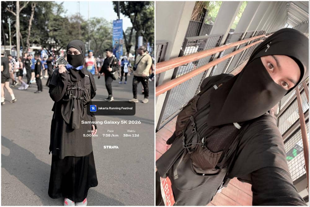 Wardah Maulina Ikut Race 5K di JRF, Antusias di Pengalaman Perdana!