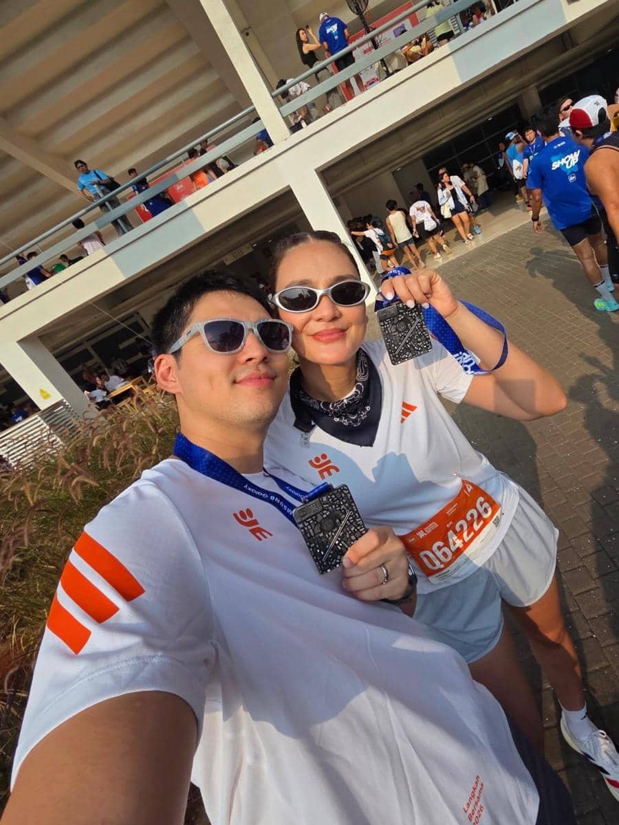 Maxime Bouttier dan Luna Maya ikut lari 5K di event JRF