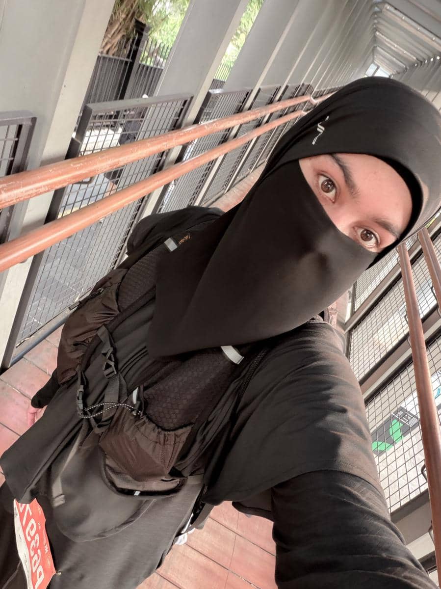 Wardah Maulina ikut race 5K di JRF