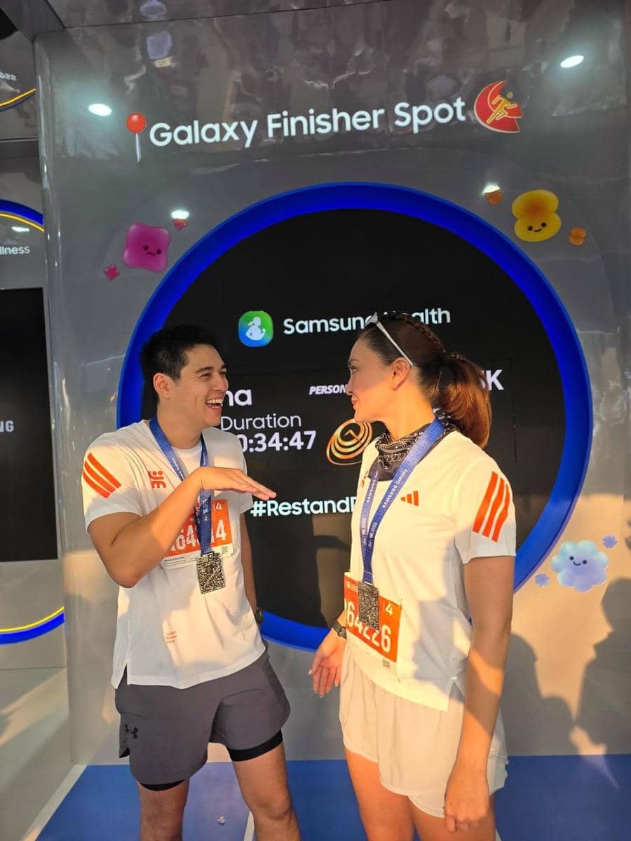 Maxime Bouttier dan Luna Maya ikut lari 5K di event JRF
