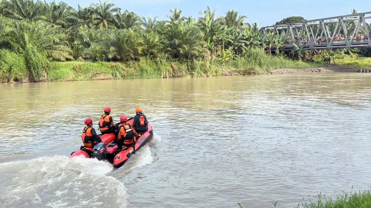 Dua Remaja Hanyut di Sungai Tadukan Raga Deli Serdang Ditemukan Tewas