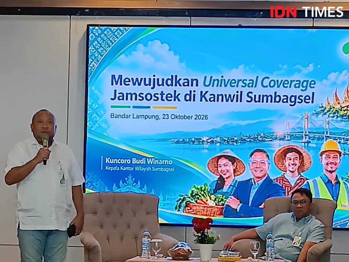960.656 Tenaga Kerja Lampung Peserta BPJS Ketenagakerjaan