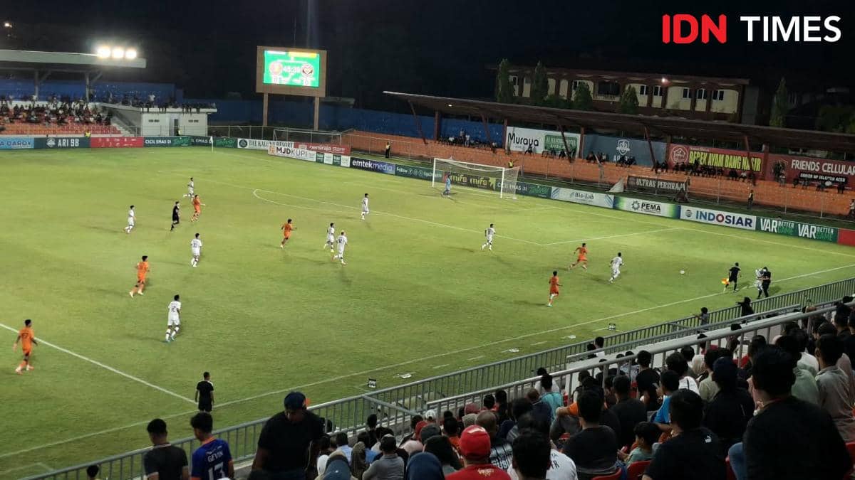 Persiraja Akhirnya Menang di Kandang usai Tekuk PSCS 2-1