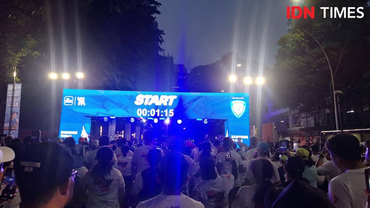 Berlari di Jakarta Running Fest dengan Udara Jakarta yang Membaik