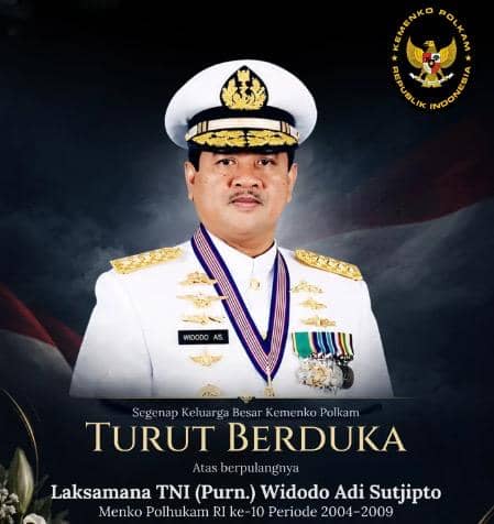 Innalillahi, Mantan Panglima TNI dan Menko Polhukam Widodo AS Wafat