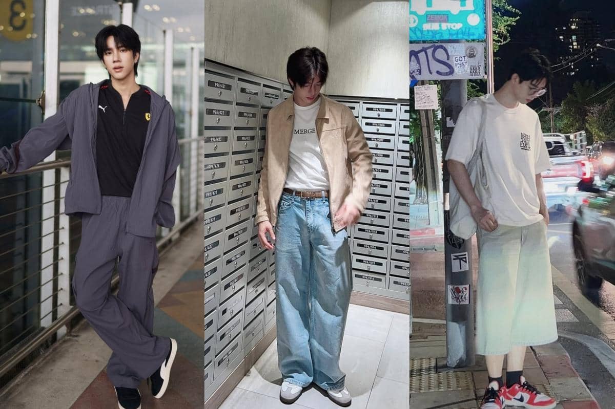 9 Inspirasi OOTD Sneakers ala Frank Thanatsaran, Comfy dan Versatile!