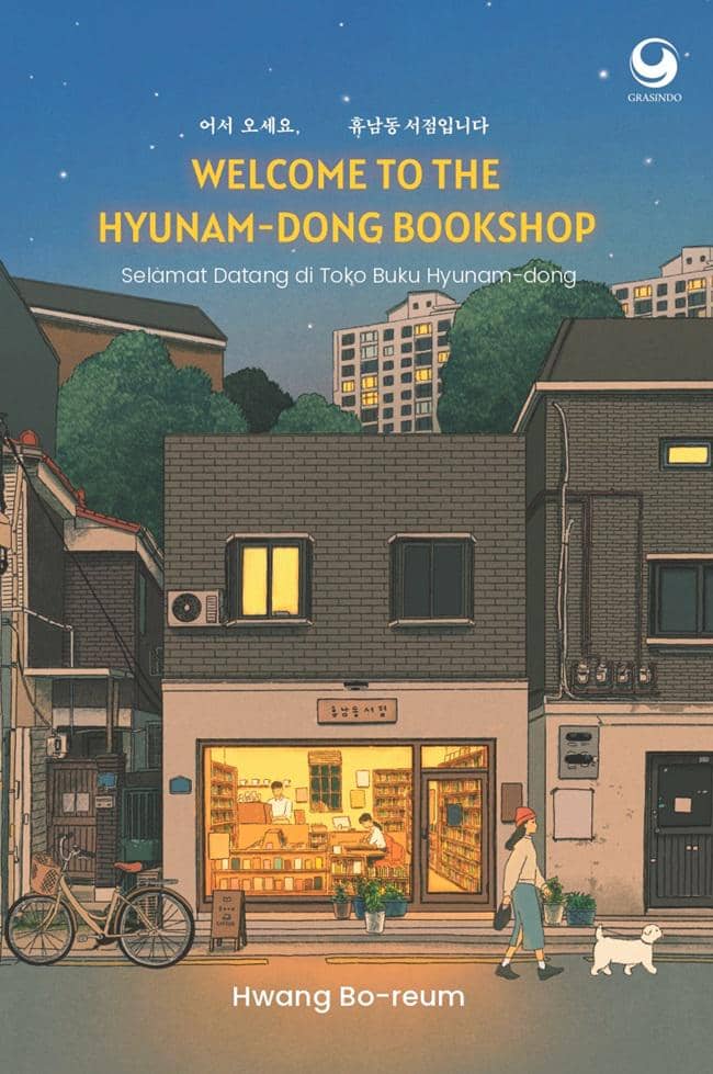 Cover novel Welcome to The Hyunam-dong Bookshop.