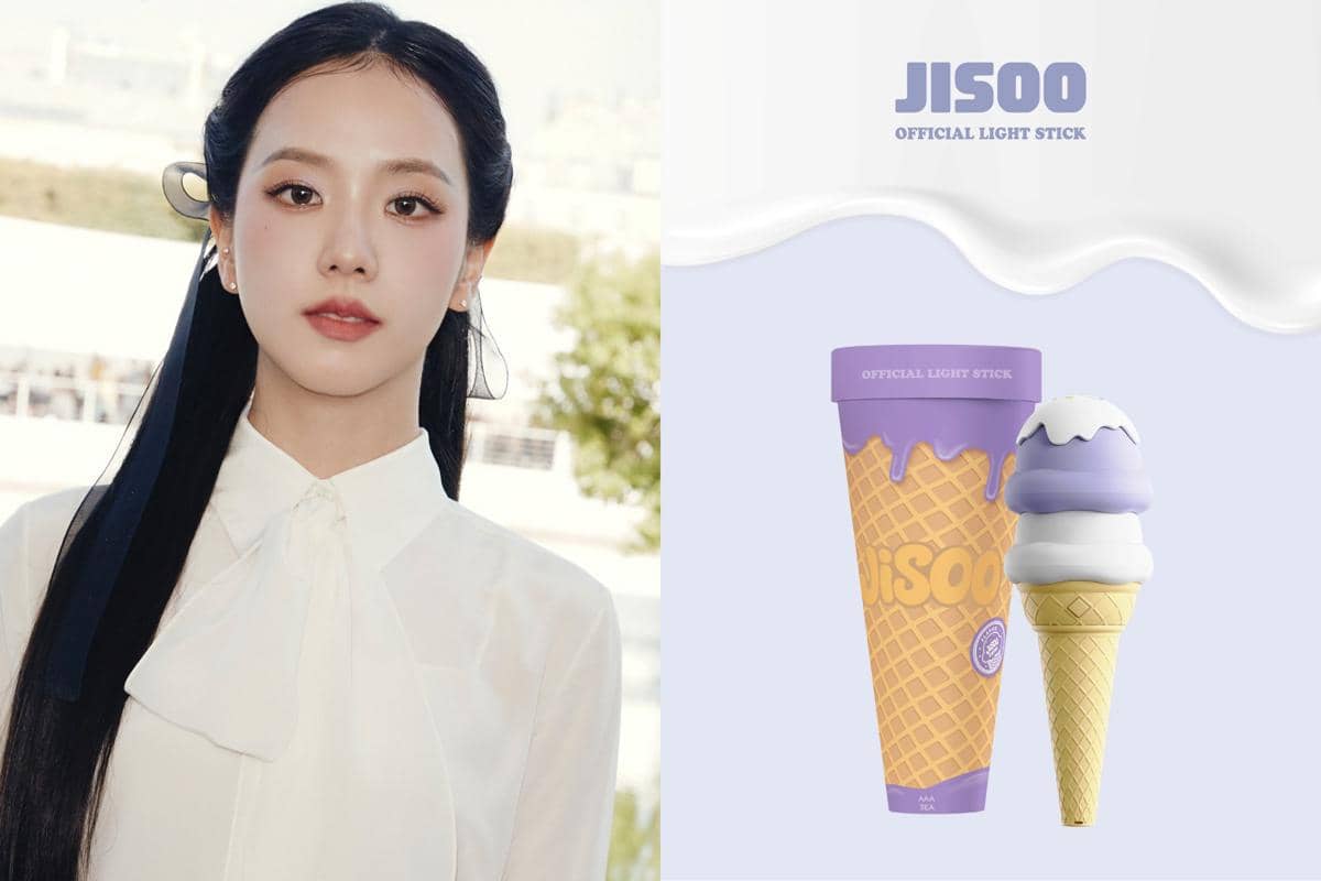 Jisoo BLACKPINK Umumkan Lighstick Baru, Bentuknya Ice Cream!