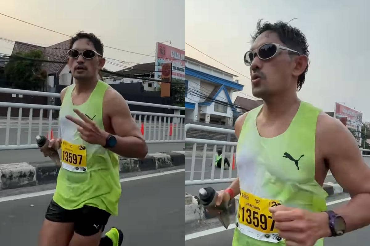 Ibnu Jamil mengikuti Jakarta Run Fest 2026 Day 2, dibagikan melalui unggahan di akun Instagram pribadinya.