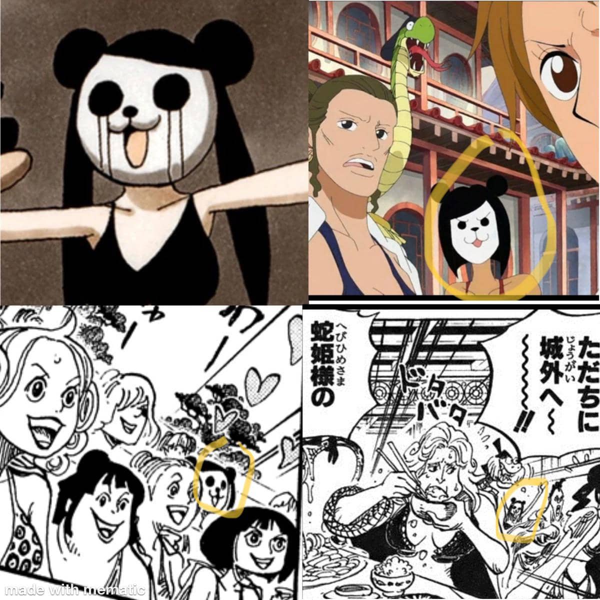 meme Pandaman One Piece