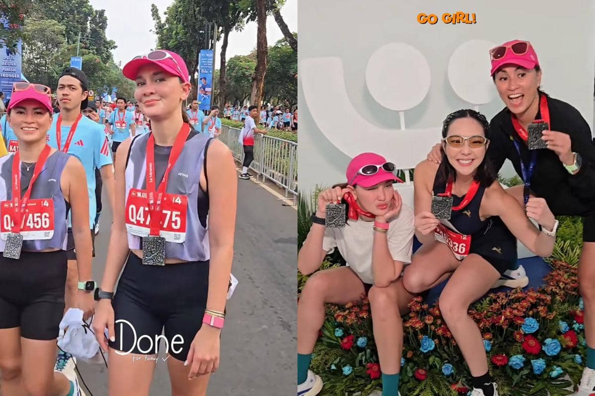 Luna Maya, Gisel, dan Marianne Rumantir berpartisipasi bersama dalam Jakarta Run Fest 2026 pada hari kedua.