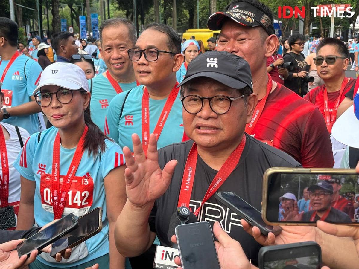 Pramono Semprot Pelari Terobos Pagar COP Jakarta Running Festival 2026