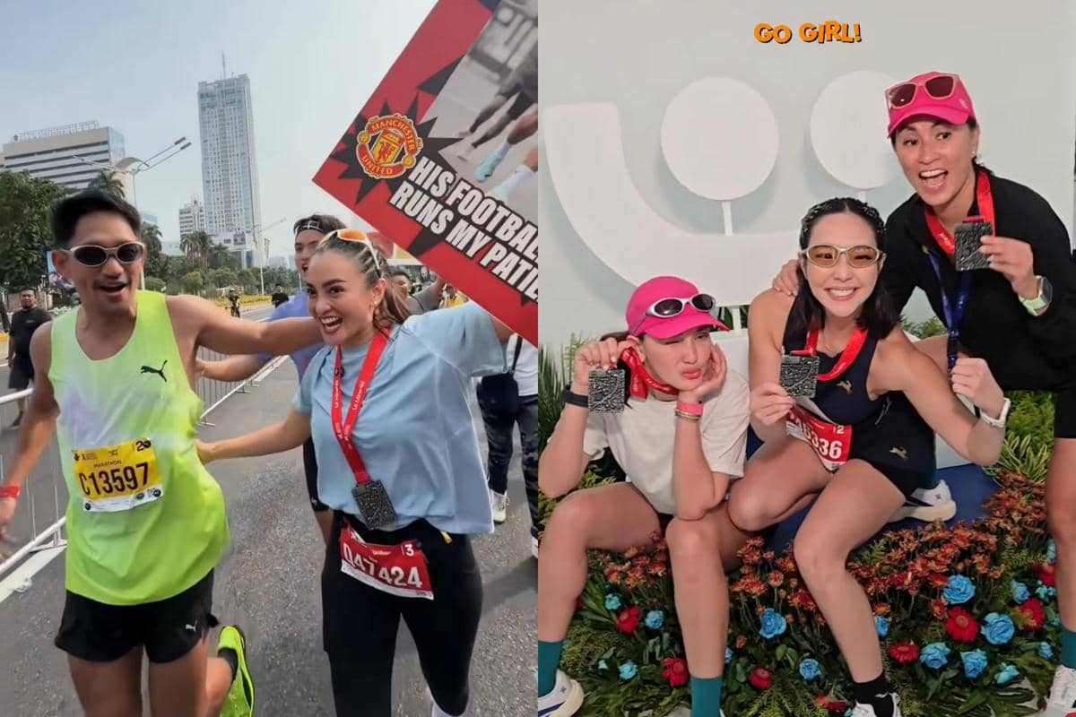 Deretan Artis Indonesia yang Ikutan Jakarta Running Festival 2026 Day 2