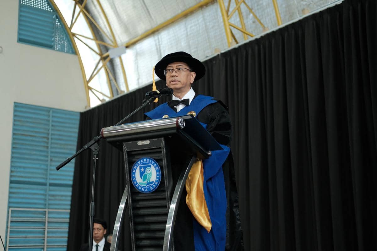 Foto Pendukung - Sambutan Bapak Frado Sibarani, Rektor Taruna Bakti University.JPG