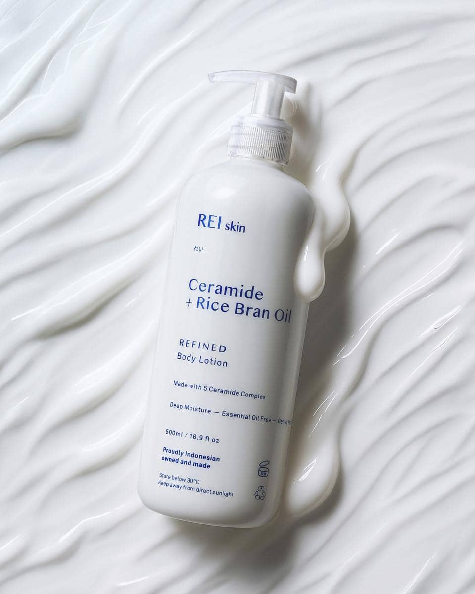 Rei Skin Ceramide + Rise Bran Oil Body Lotion