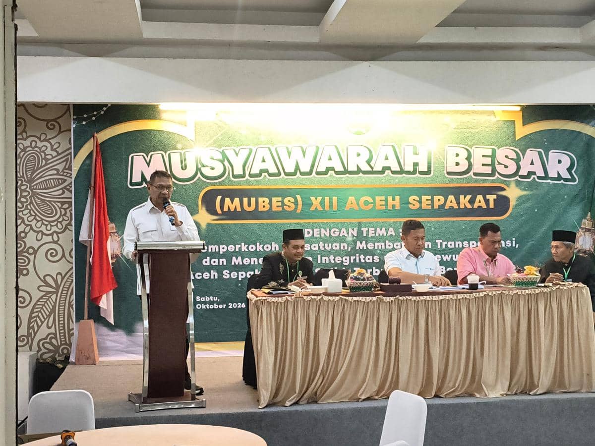  Anggota DPR Husni Kembali Pimpin Aceh Sepakat, Ini Programnya