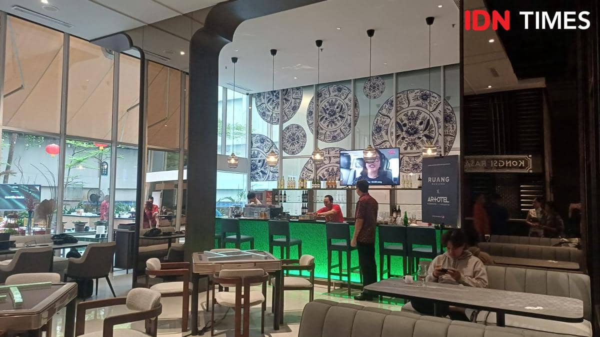 Potret restoran di Artotel Harmoni, Jakarta Pusat