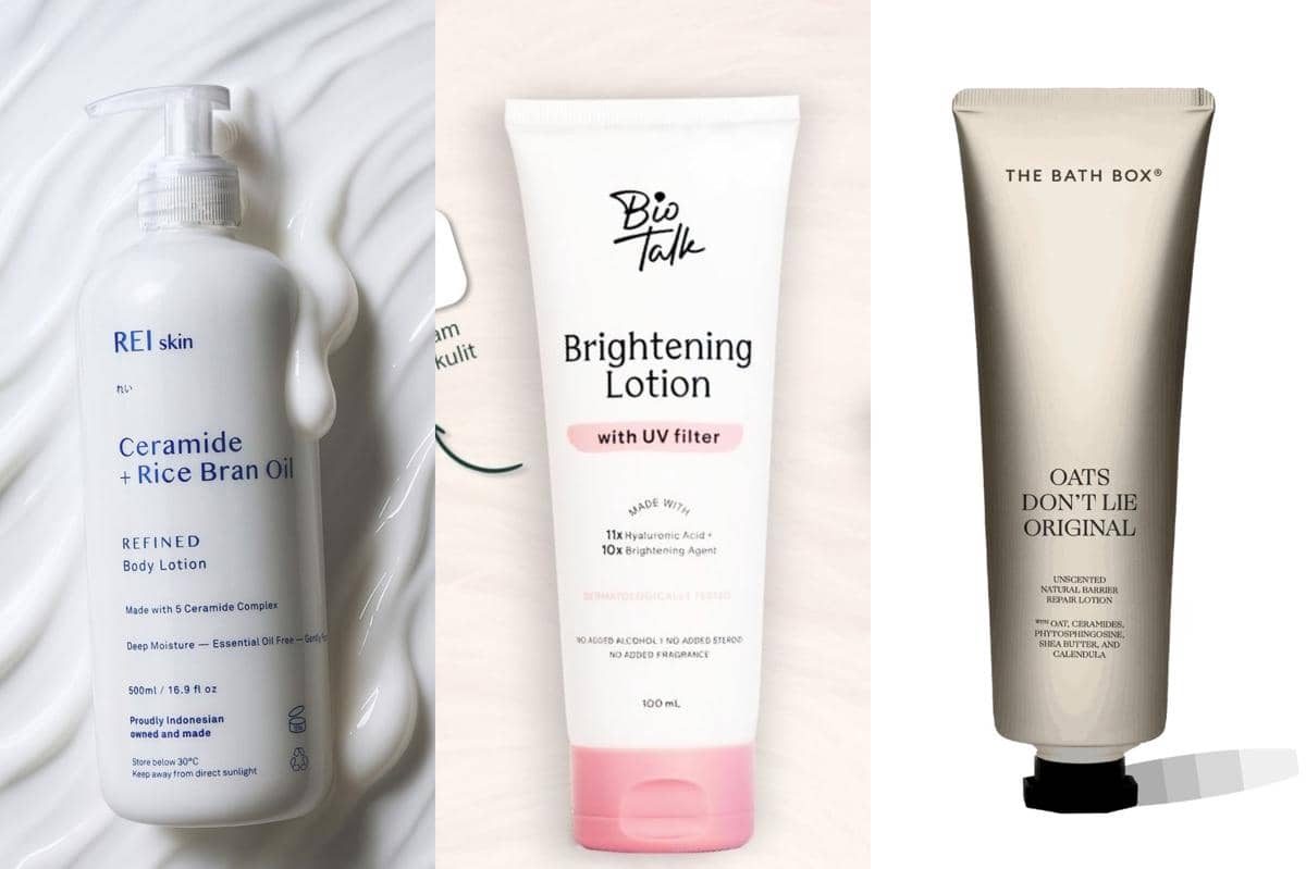 3 Rekomendasi Body Lotion Lokal No Fragrance, Aman buat Kulit Sensitif