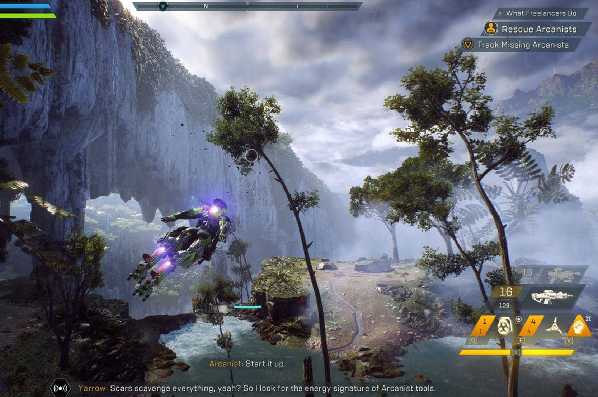 cuplikan gameplay Anthem