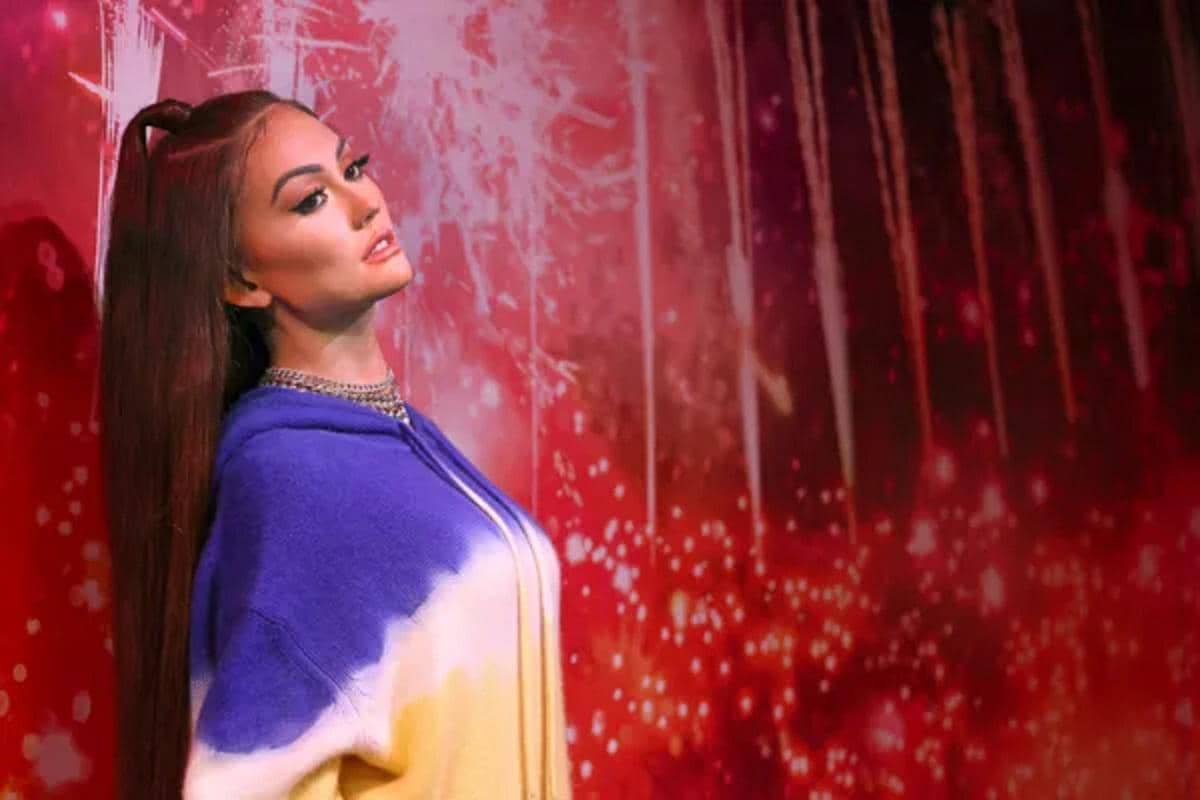 potret patung lilin Agnes Mo di Madame Tussauds Hong Kong