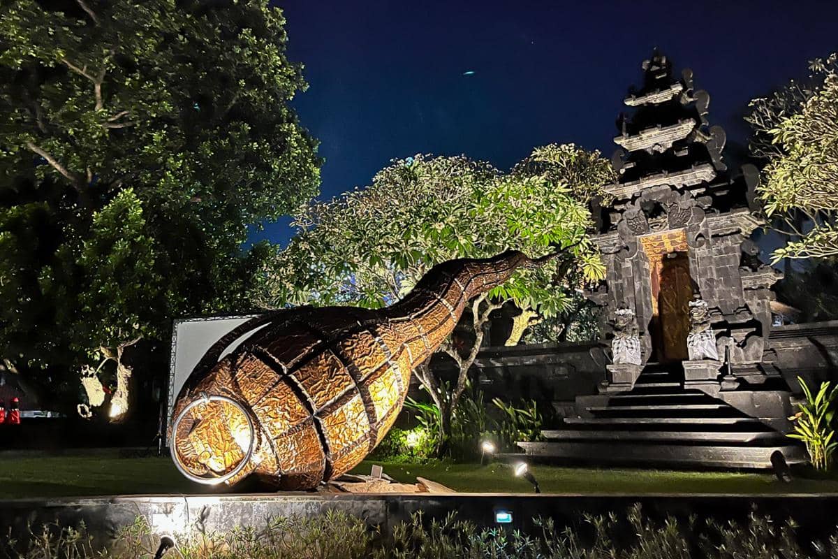 karya seni lainnya di Pullman Bali Legian Beach (dok.pribadi/Natalia Indah)