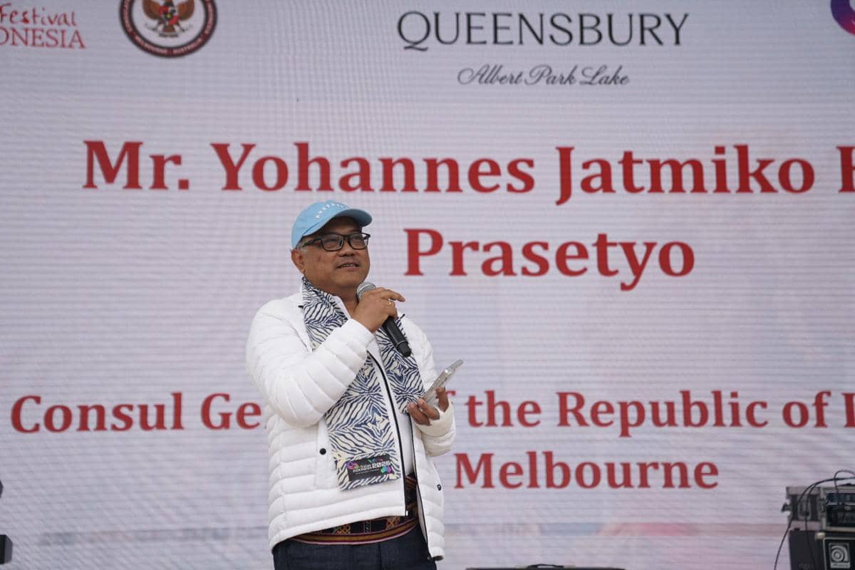 Konsul Jenderal RI di Melbourne Australia, Yohannes Jatmiko Heru Prasetyo. Dok. KJRI Melbourne