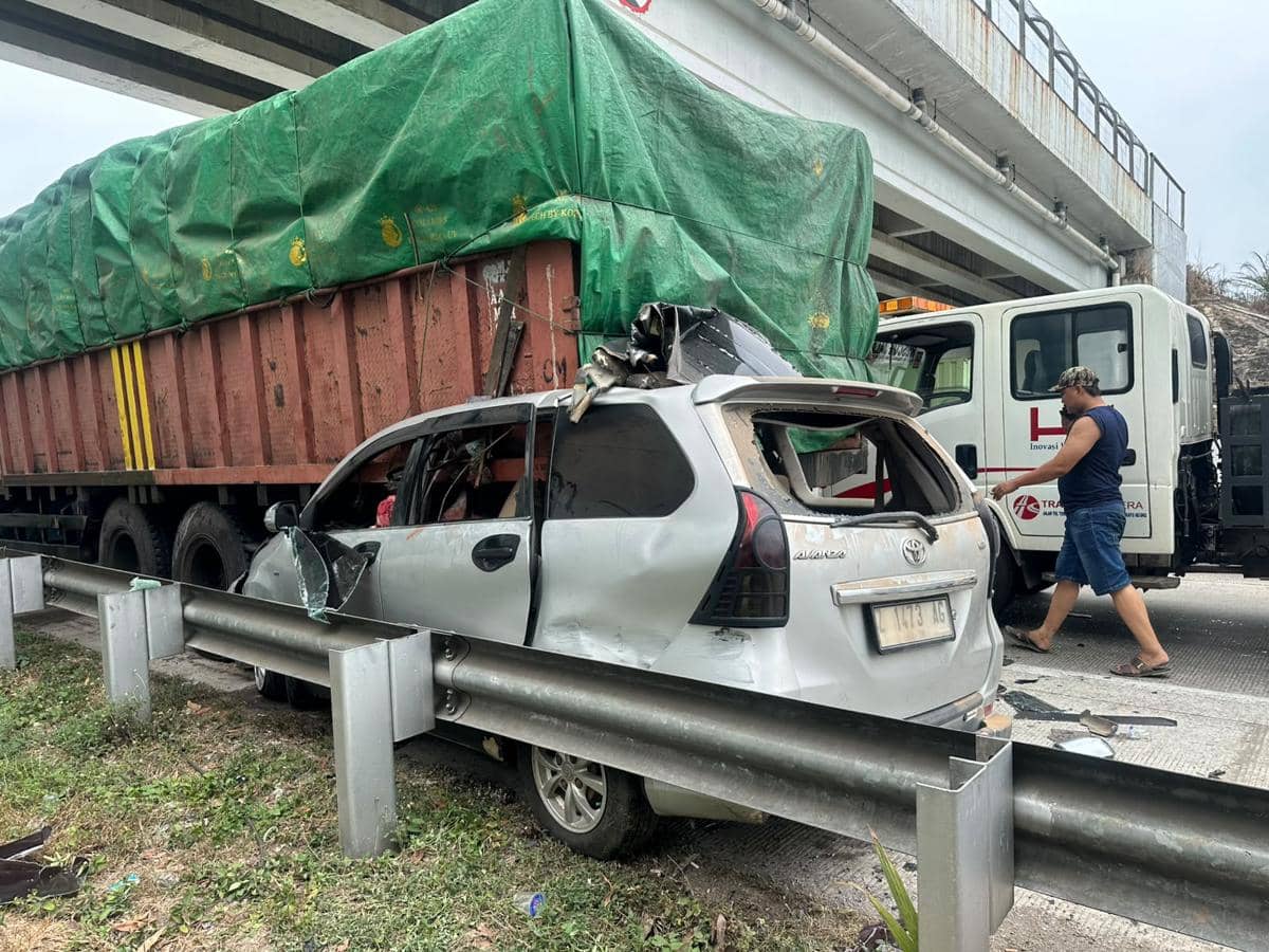 Kecelakaan Maut di Tol Terpeka, Enam Tewas dan Tiga Luka Berat