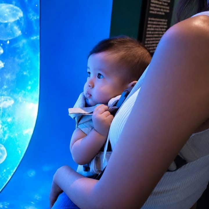 Aurelie Moeremans ajak anak jalan-jalan ke Aquarium of the Pacific
